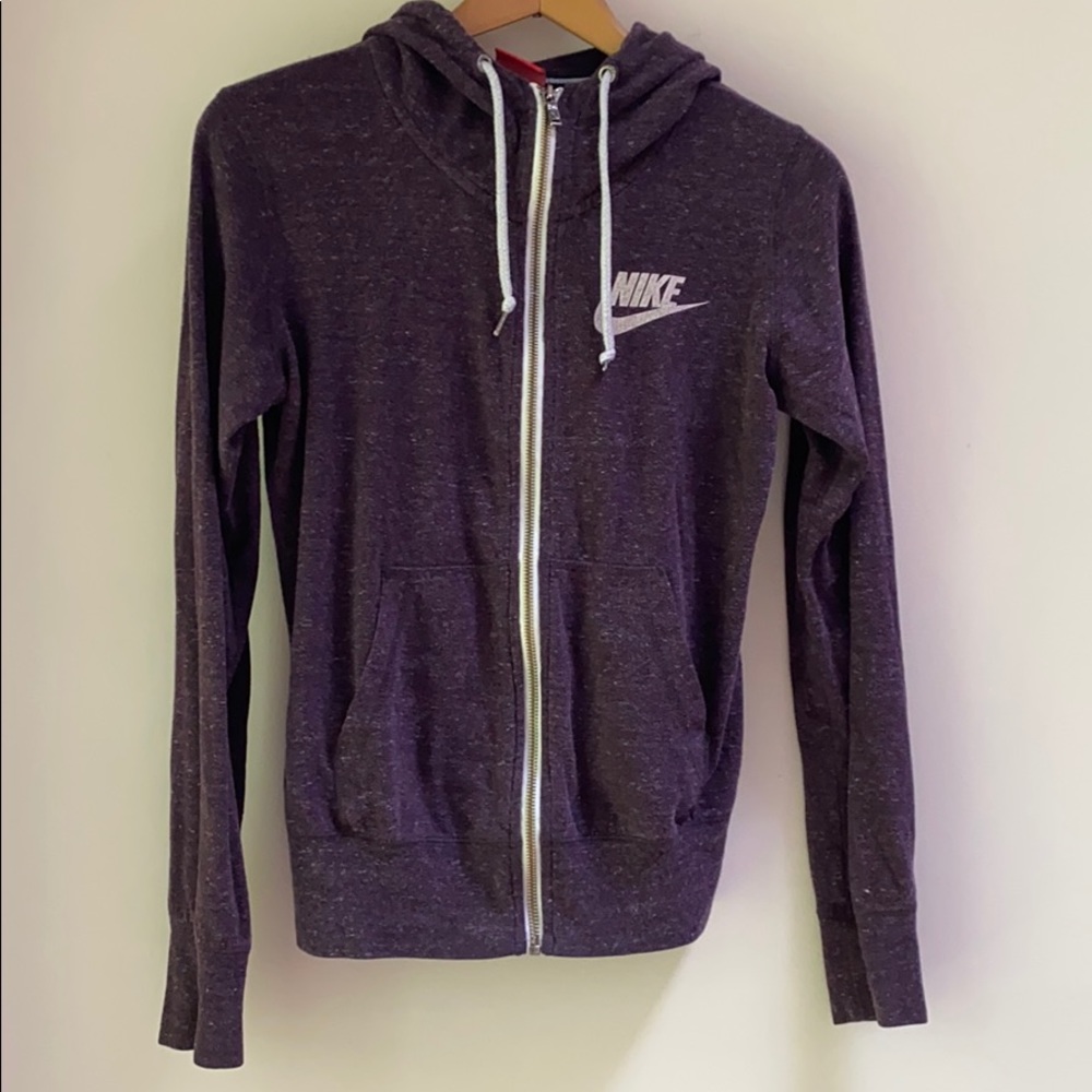 Nike lightweight zip up hoodie
